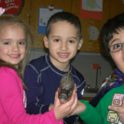 students creating art projects with Montessori open-ended materials